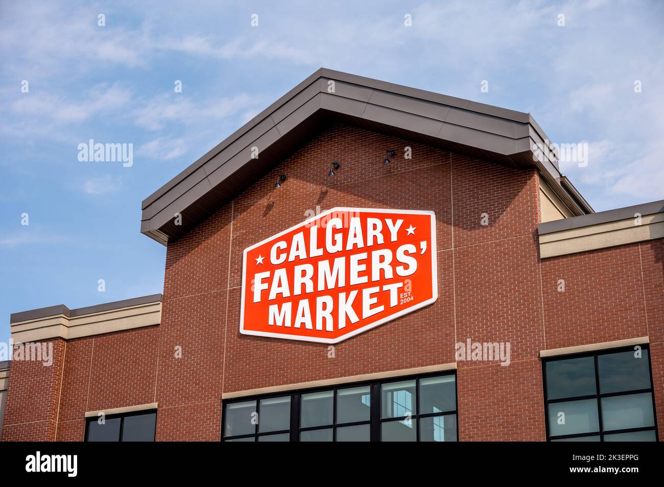 Calgary, Alberta September 11, 2022 Exterior of the ne location of