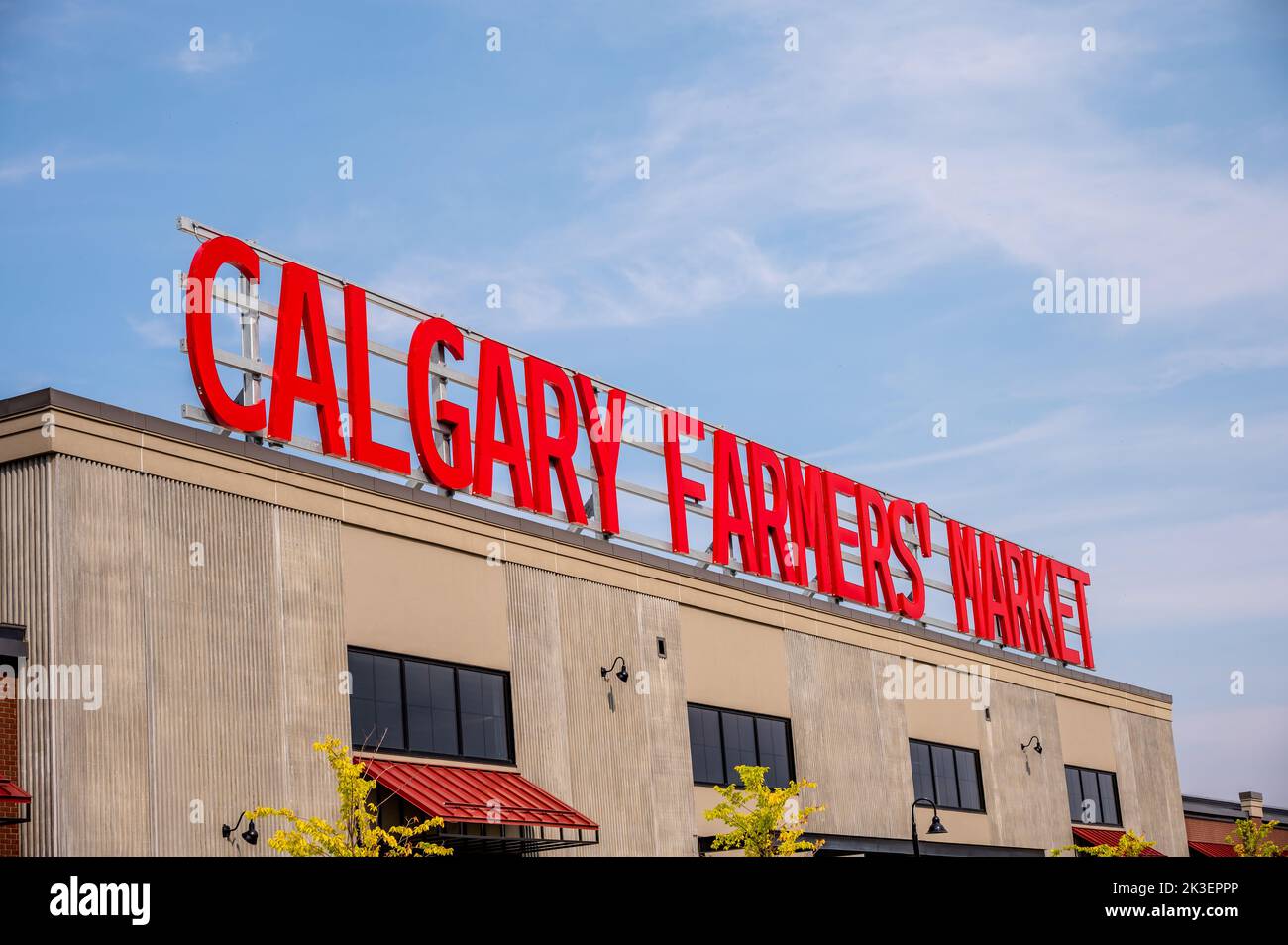 Calgary, Alberta September 11, 2022 Exterior of the ne location of