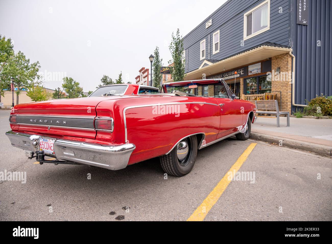 Cochrane, Alberta September 11, 2022 A 1965 Beaumont Acadian car