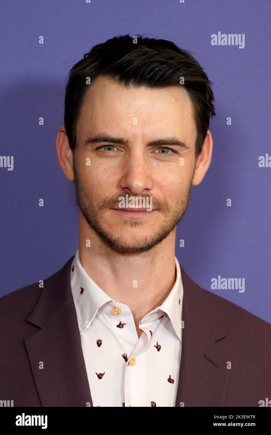 Harry Lloyd attending the UK premiere of The Lost King at the Ham Yard Hotel, central London