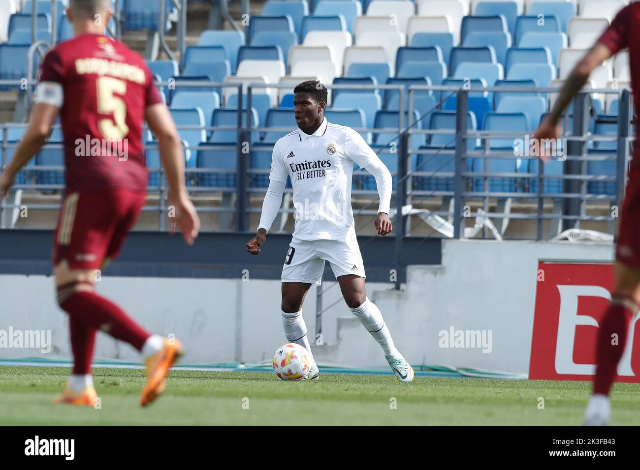Madrid, Spain. 25th Sep, 2022. Marvel (RM Castilla) Football/Soccer Spanish "Primera RFEF