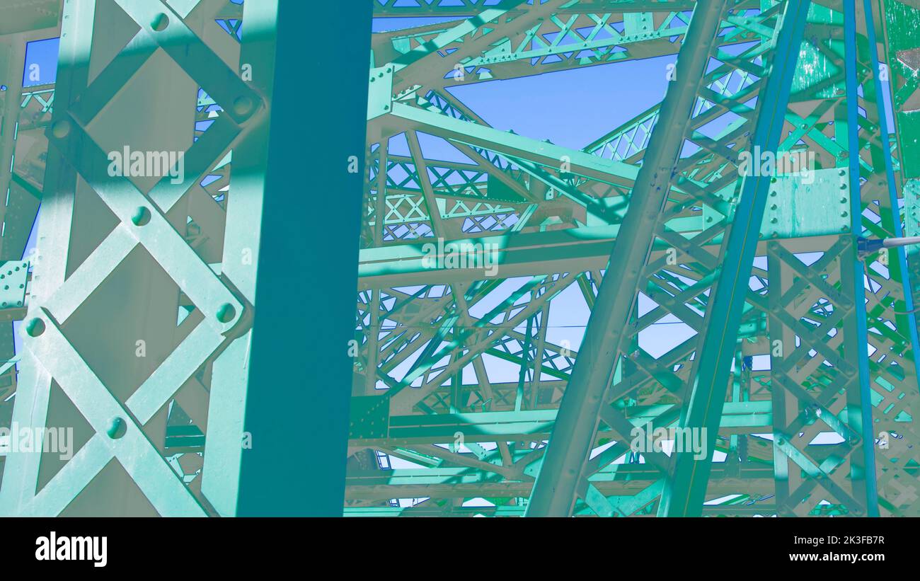 Steel truss structure hi-res stock photography and images - Alamy
