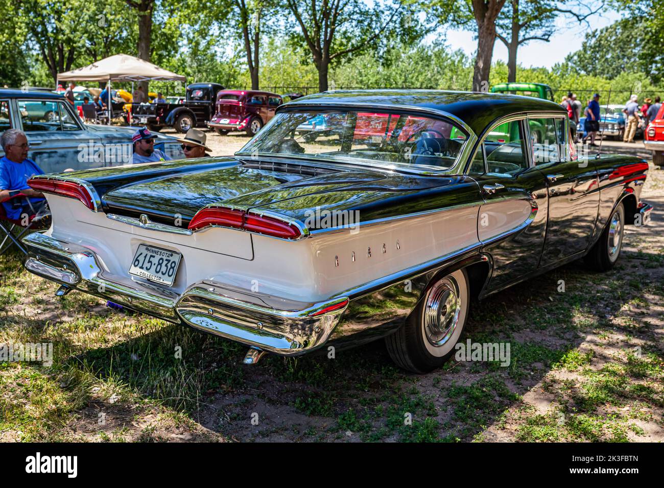 Falcon Heights, MN - June 18, 2022: High perspective rear corner view ...