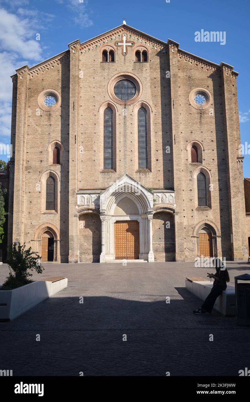Basilica di San Francesco Bologna Italy Stock Photo