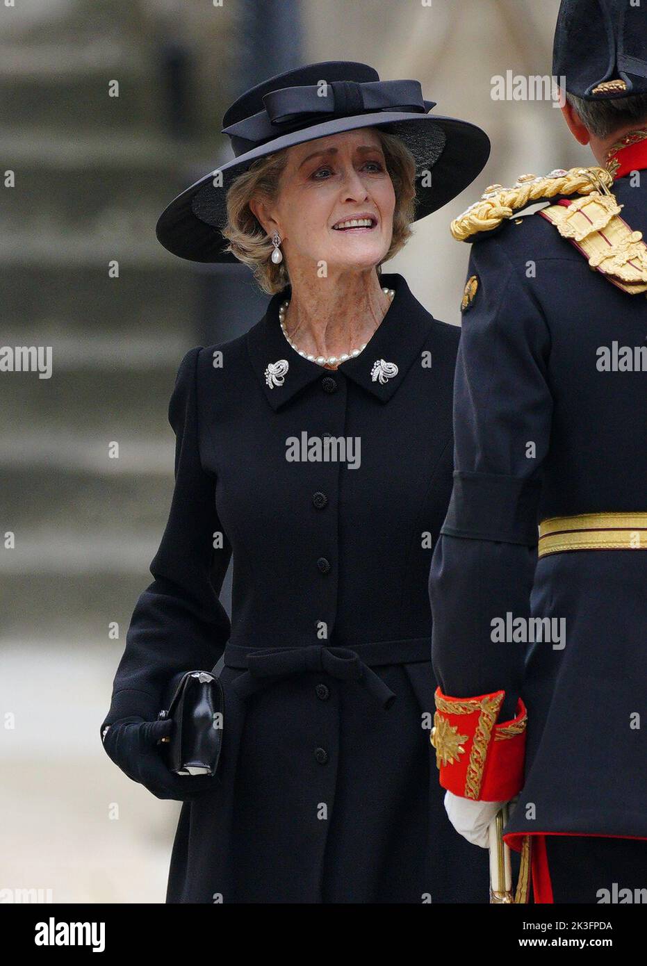 Penelope Knatchbull, Countess Mountbatten of Burma, at the State