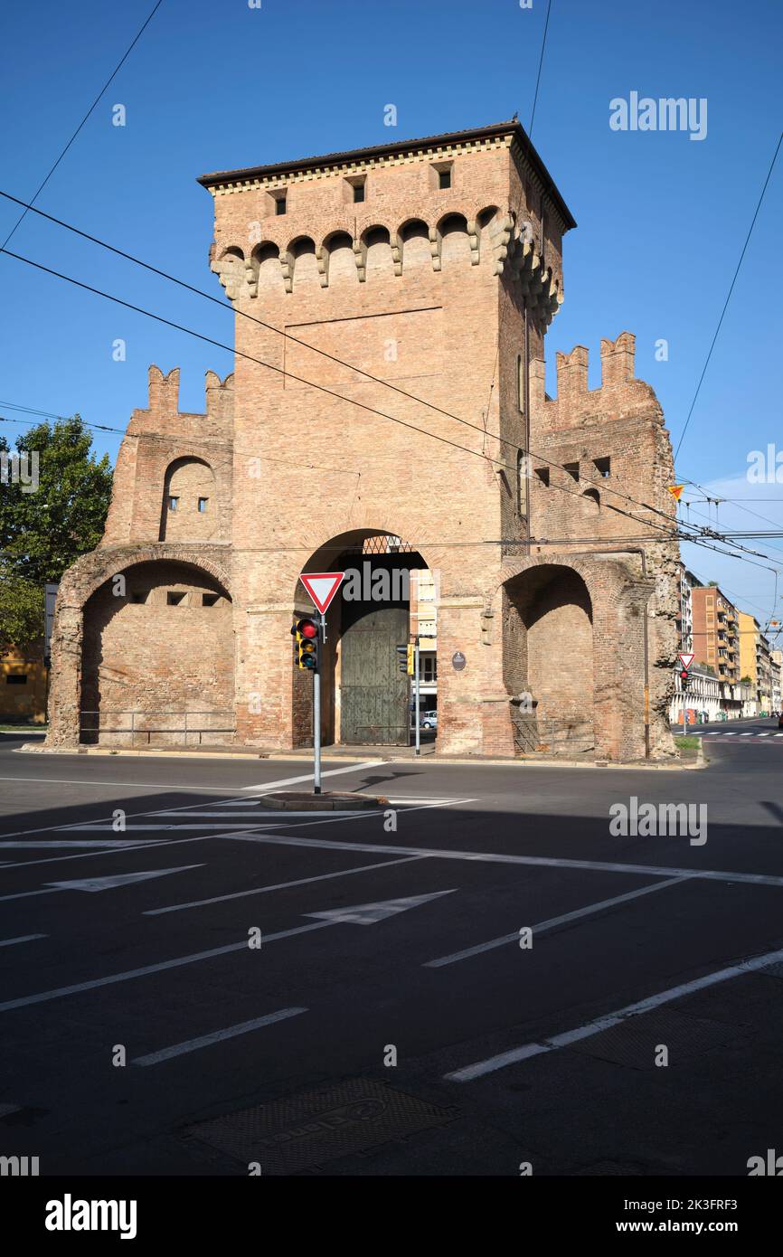 Porta San Felice Bologna Italy Stock Photo