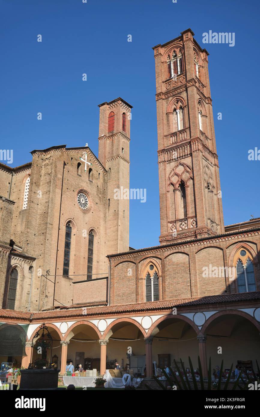 Basilica di San Francesco Bologna Italy Stock Photo