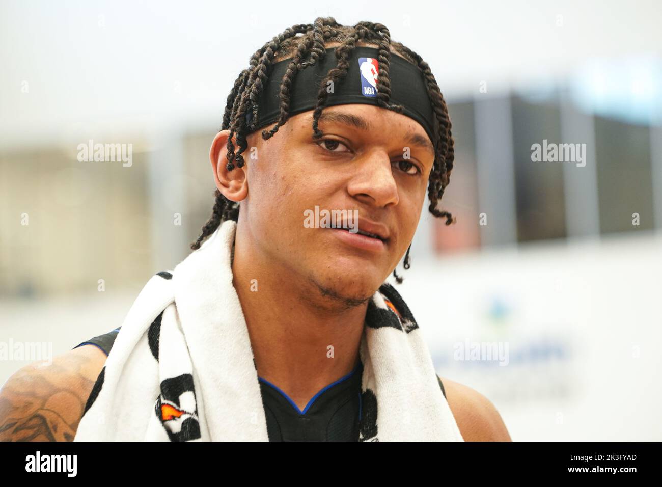 Orlando, Florida, USA, September 26, 2022, Paolo Banchero #5 during the