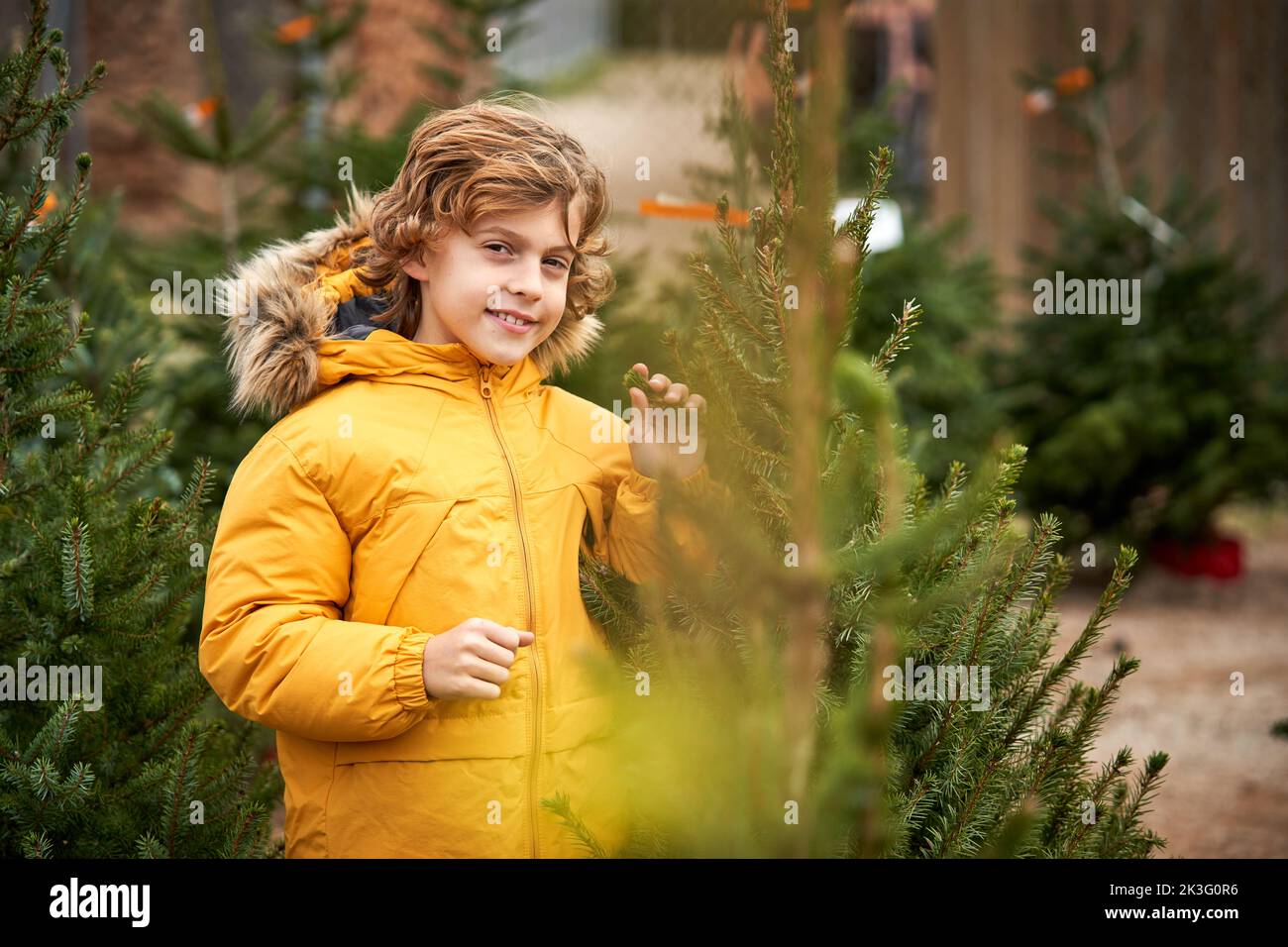Child Using Puffer Child puffer jacket hi-res stock photography and images - Alamy