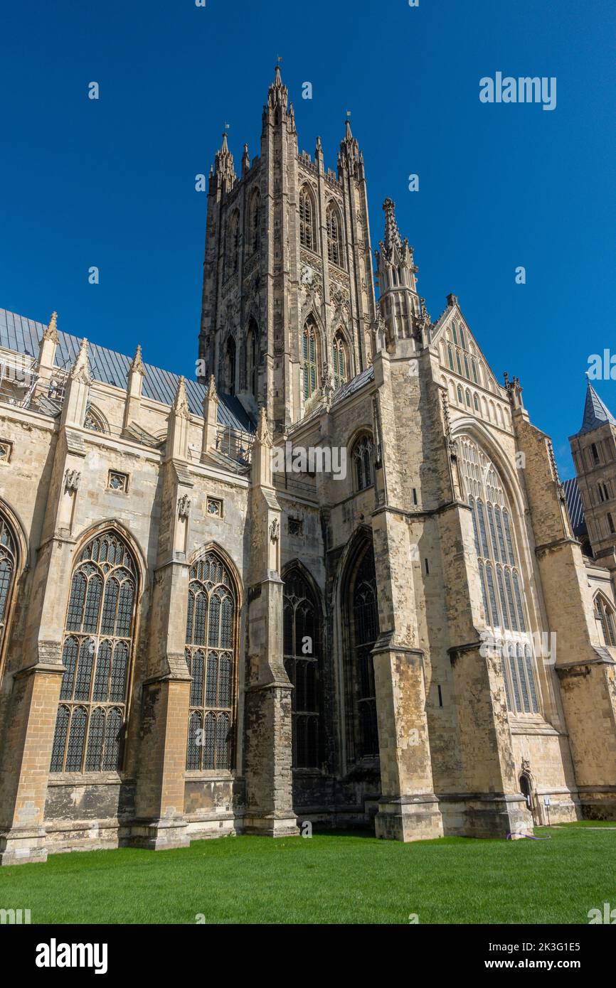 Canterbury Cathedral,Bell Harry Tower,Canterbury,Kent,England Stock Photo