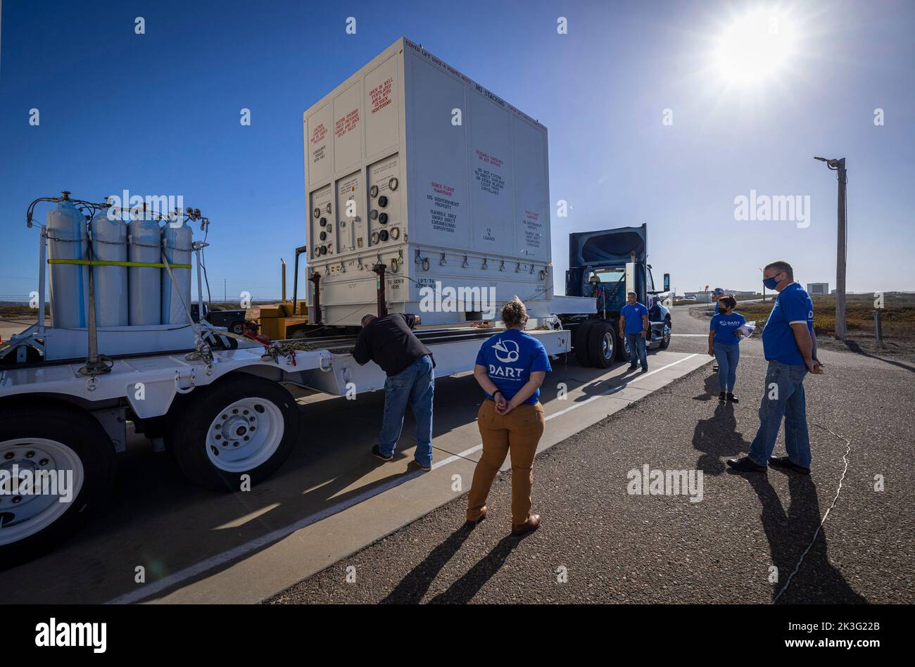 Double asteroid redirection test dart hires stock photography and