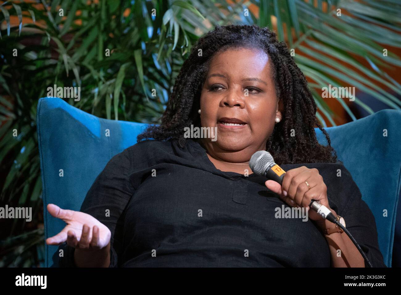 Austin Texas USA, September 24 2022 Pulitzer Prizewinning author and