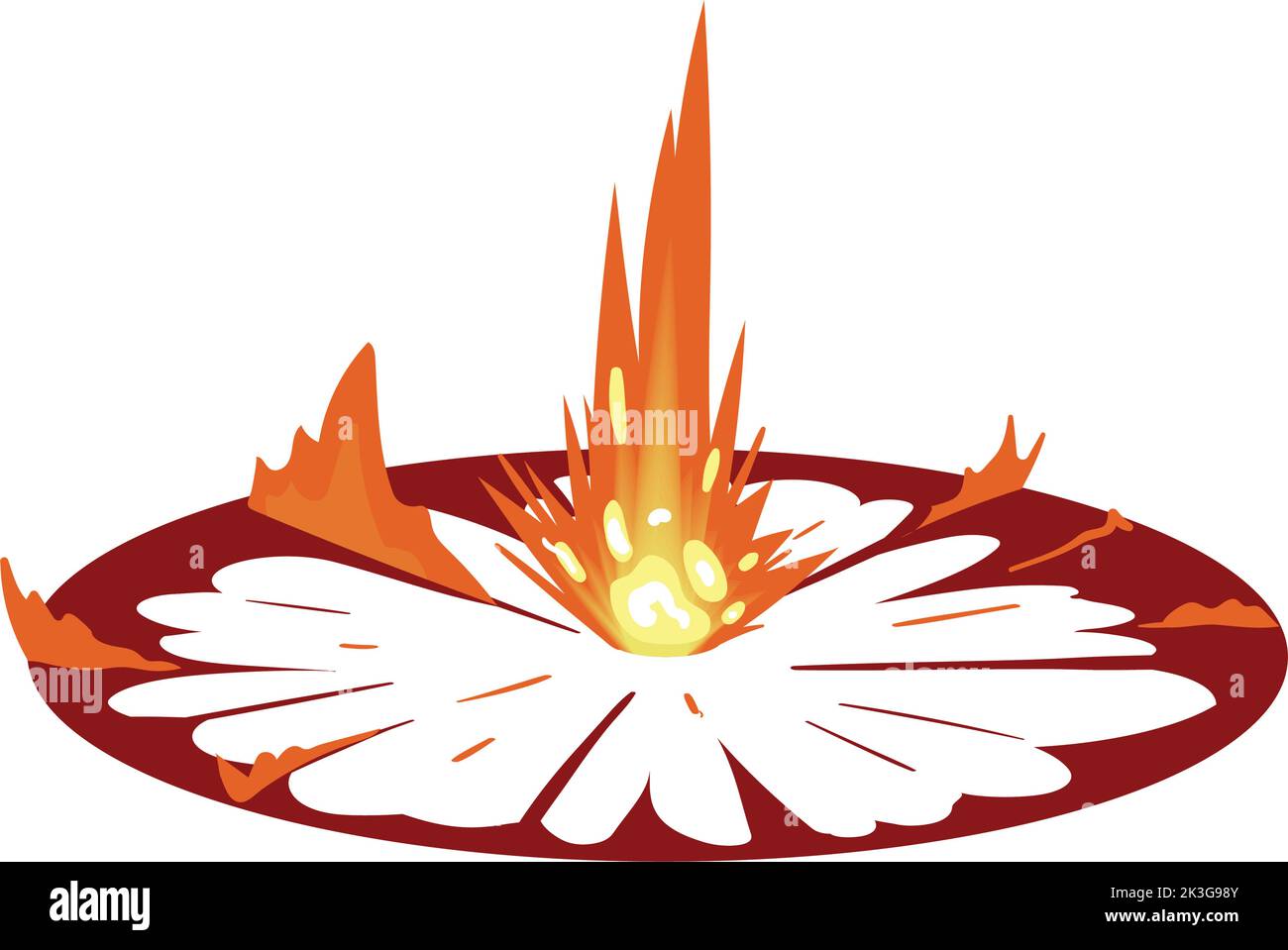 fire flame circle Stock Vector Image & Art - Alamy