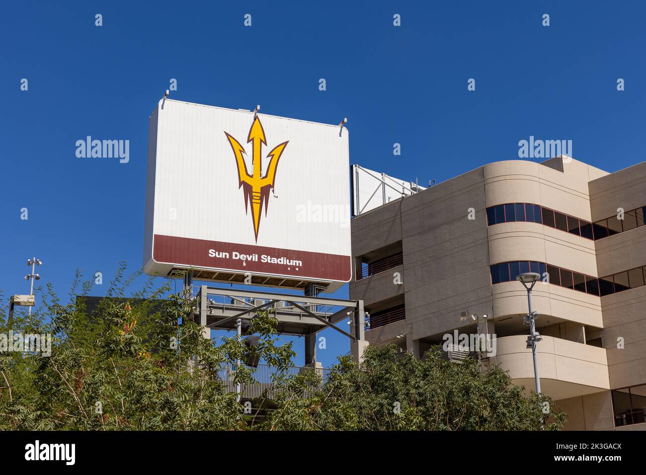 Tempe, AZ September 2022 Sun Devil Stadium is an outdoor college