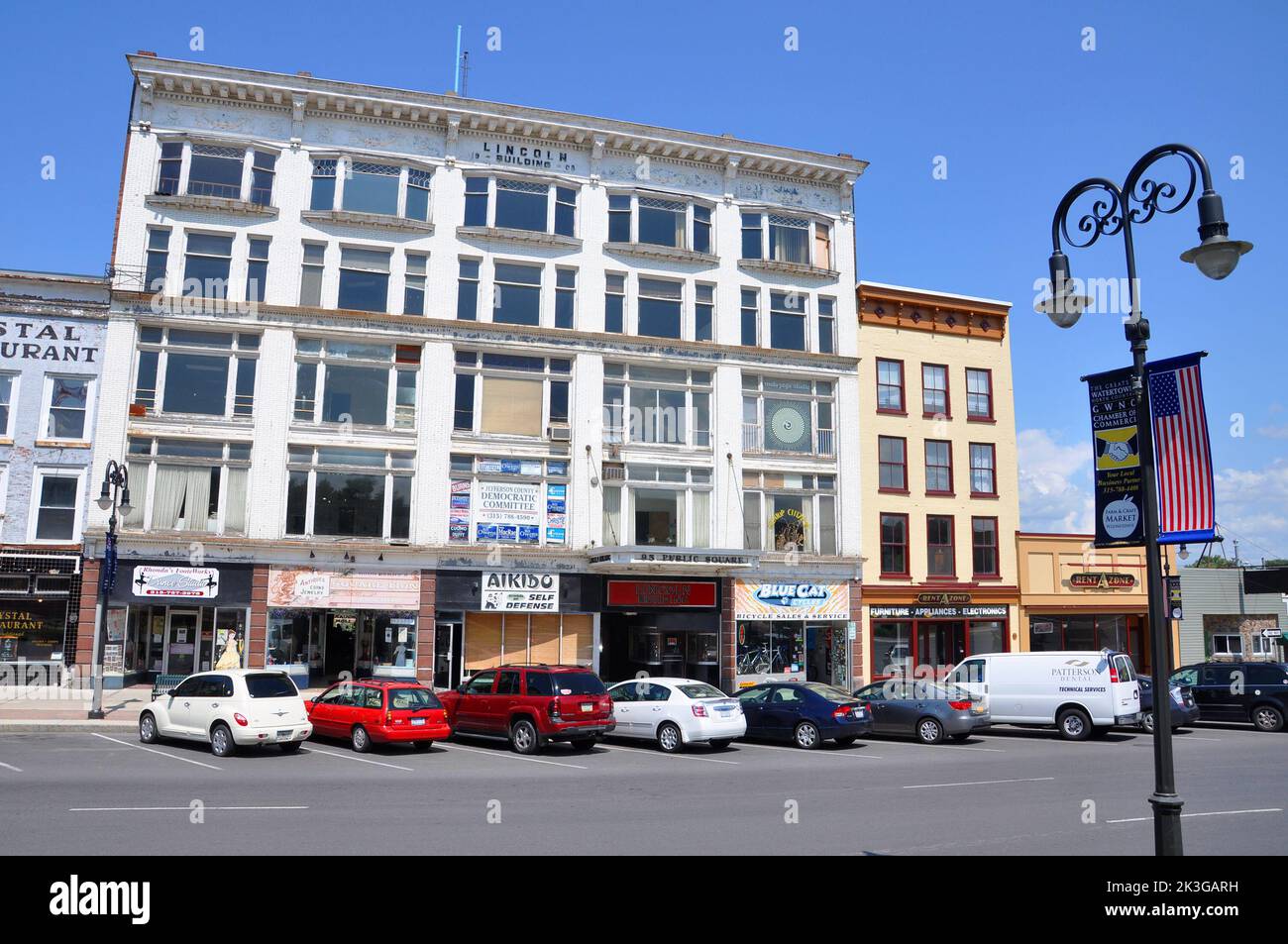 Lincoln Building at 95 Public Square in downtown Watertown, Upstate New