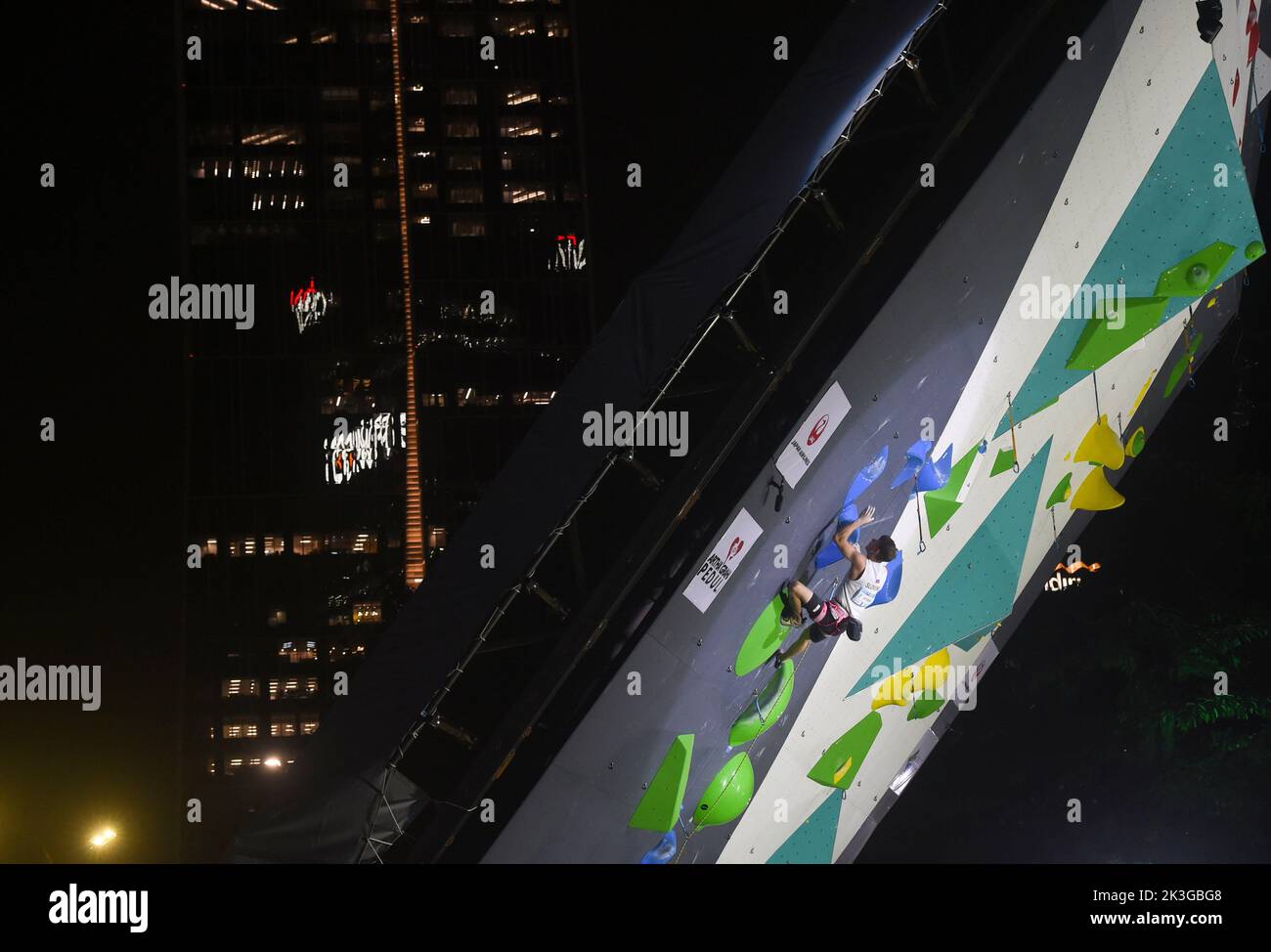 Jakarta, Indonesia. 26th Sep, 2022. Luka Potocar of Slovenia competes