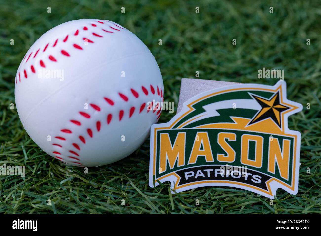 September 26, 2022, Cooperstown, New York. The emblem of the