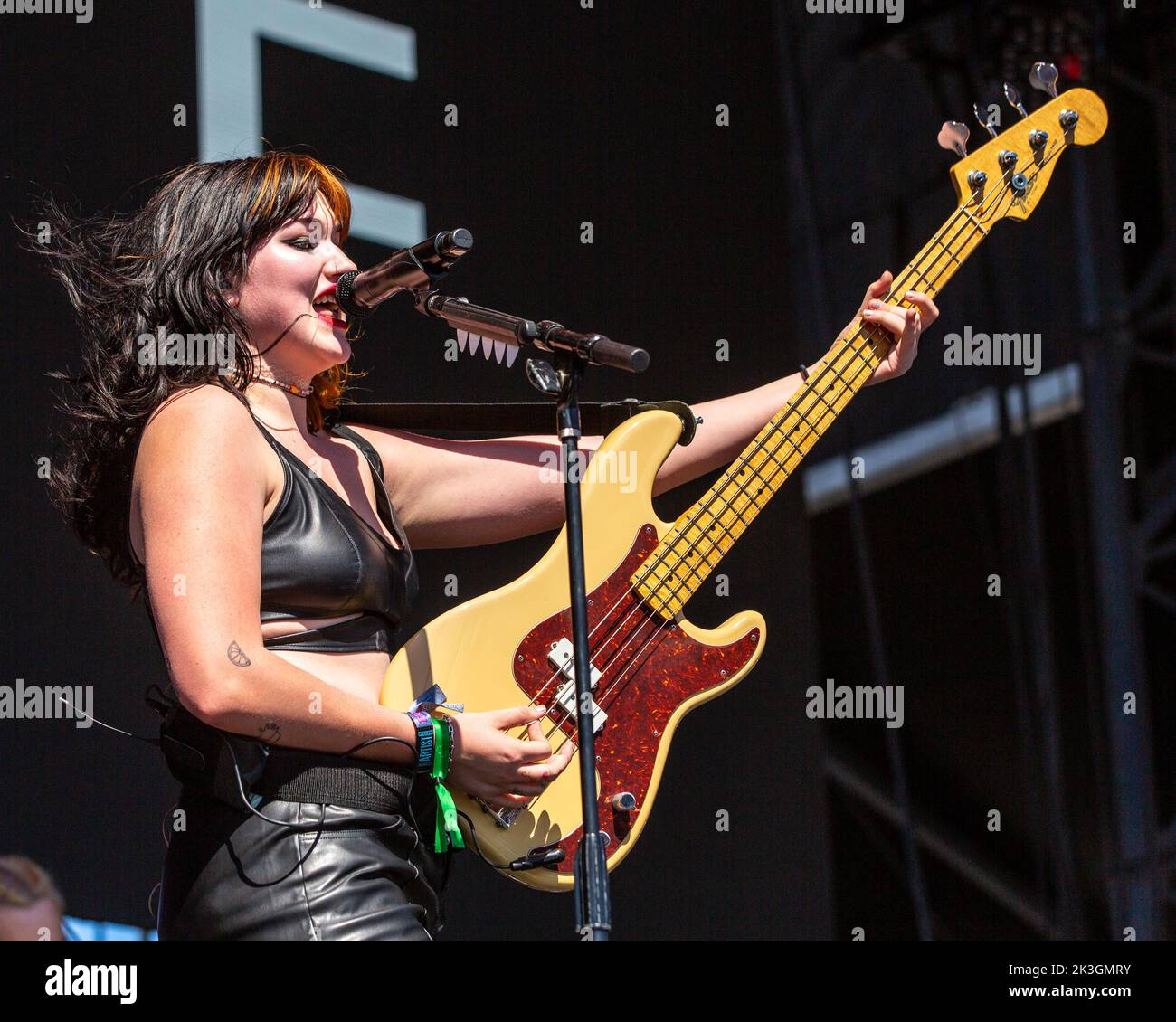 Las Vegas, USA. 24th Sep, 2022. Gayle (Taylor Gayle Rutherfurd) at the iHeartRadio Music Festival Daytime Village on September 24, 2022, in Las Vegas, Nevada (Photo by Daniel DeSlover/Sipa USA) Credit: Sipa USA/Alamy Live News Stock Photo