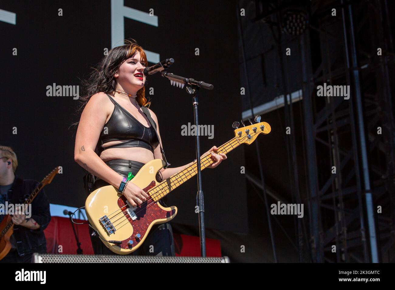 Las Vegas, USA. 24th Sep, 2022. Gayle (Taylor Gayle Rutherfurd) at the iHeartRadio Music Festival Daytime Village on September 24, 2022, in Las Vegas, Nevada (Photo by Daniel DeSlover/Sipa USA) Credit: Sipa USA/Alamy Live News Stock Photo