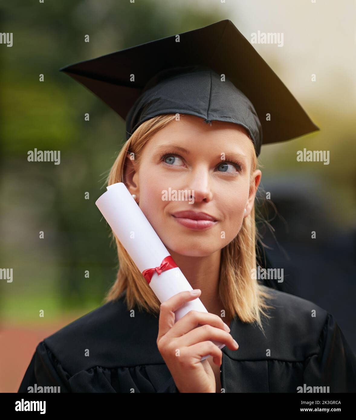 Dreams dont work unless you do. a young college graduate looking