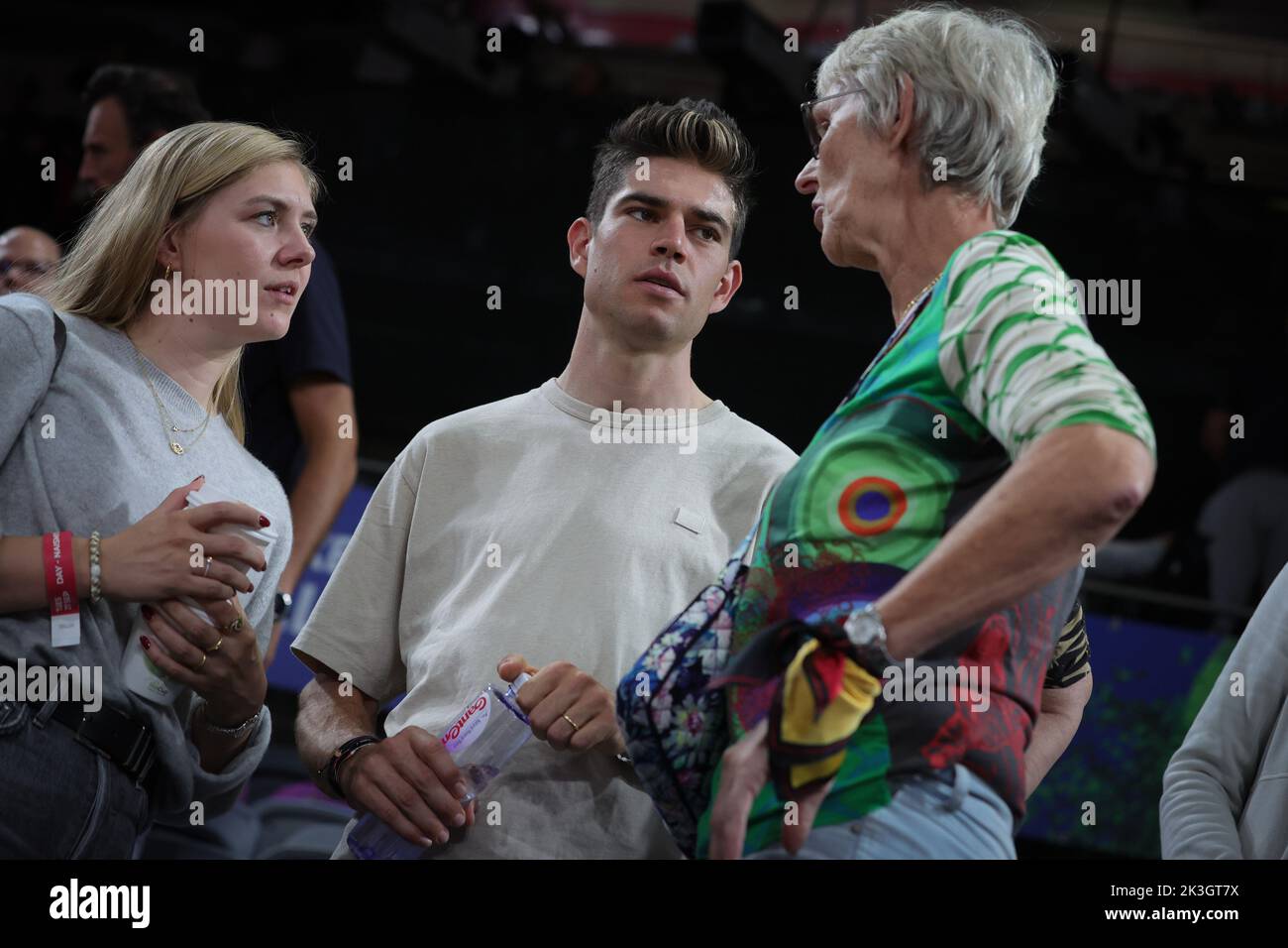 Sydney Australia 27 September 2022 Wout Van Aert And Partner Sarah sydney-australia-27-september-2022-wout-van-aert-and-partner-sarah