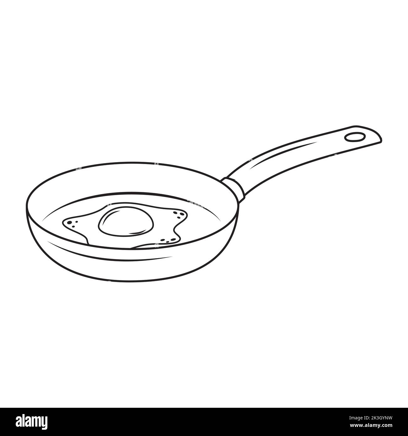 Frying Pan Vector Clipart Of Kids
