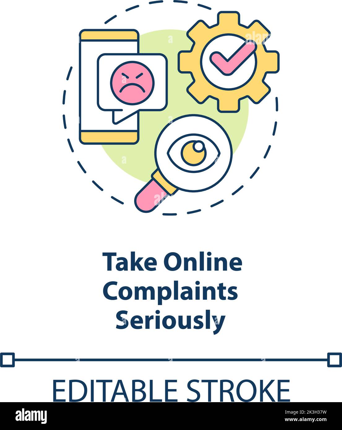 Customer complaints Stock Vector Images Alamy