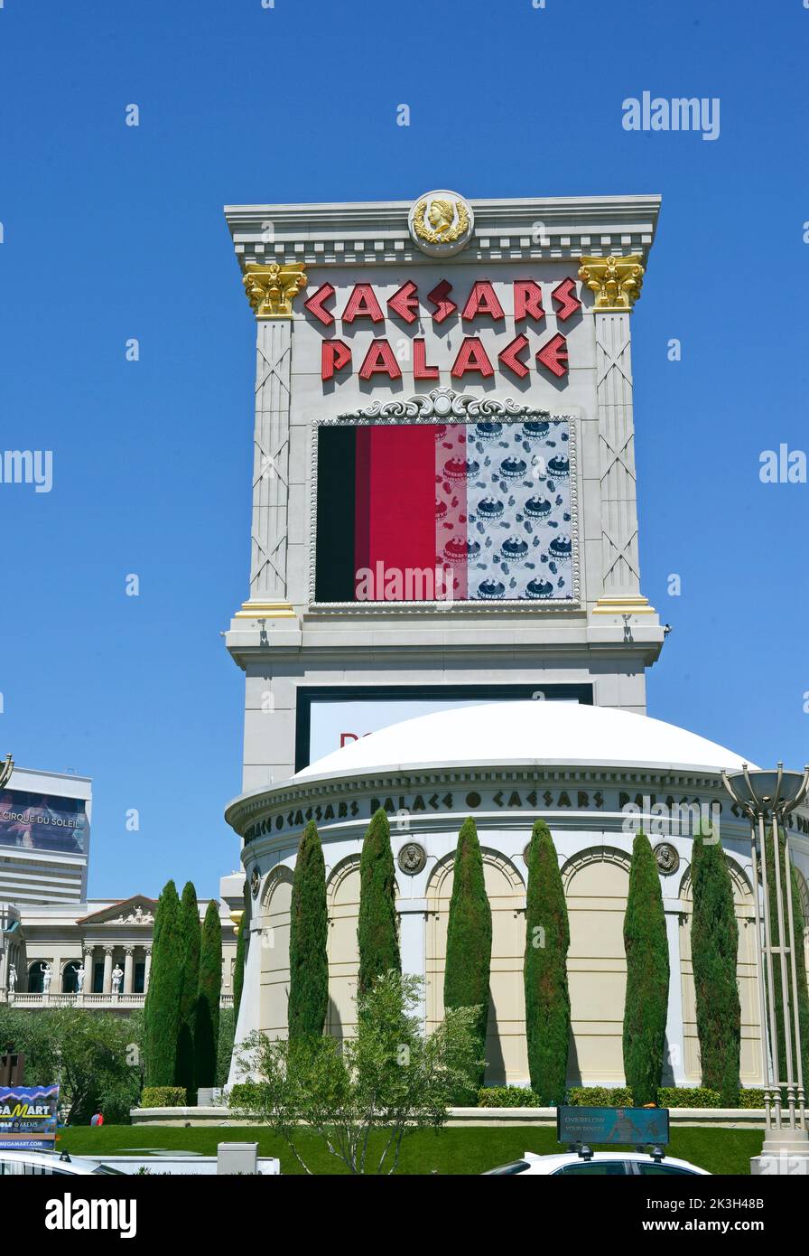 The Caesars Palace hotel and casino interior in Las Vegas Stock Photo -  Alamy