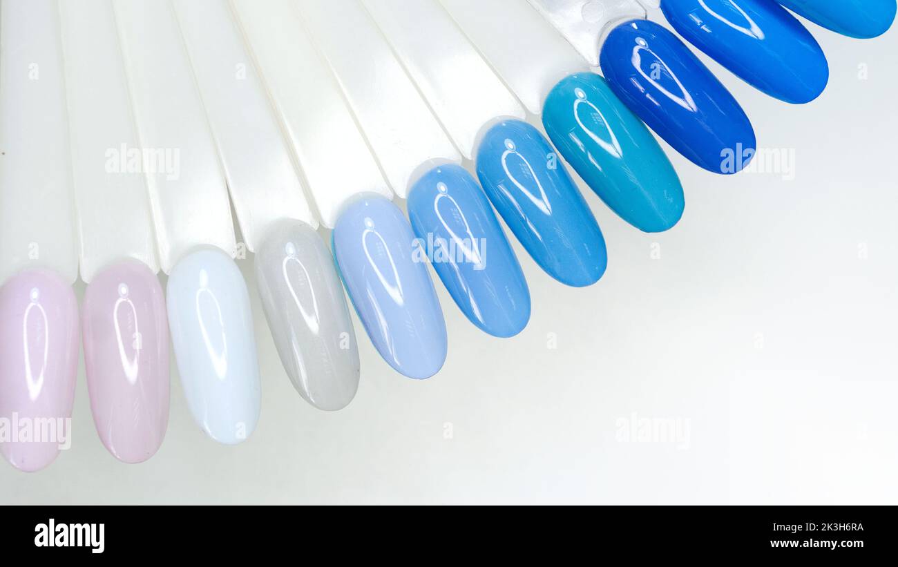 Nail Color Sample Background Polish samples hi-res stock photography and images - Alamy