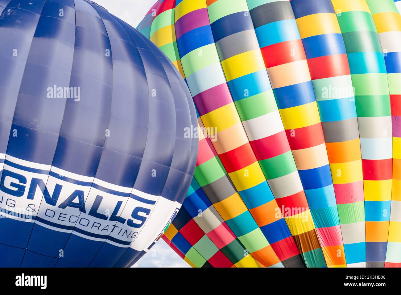 Hot Air Balloons at Yorkshire Balloon Fiesta Stock Photo Alamy