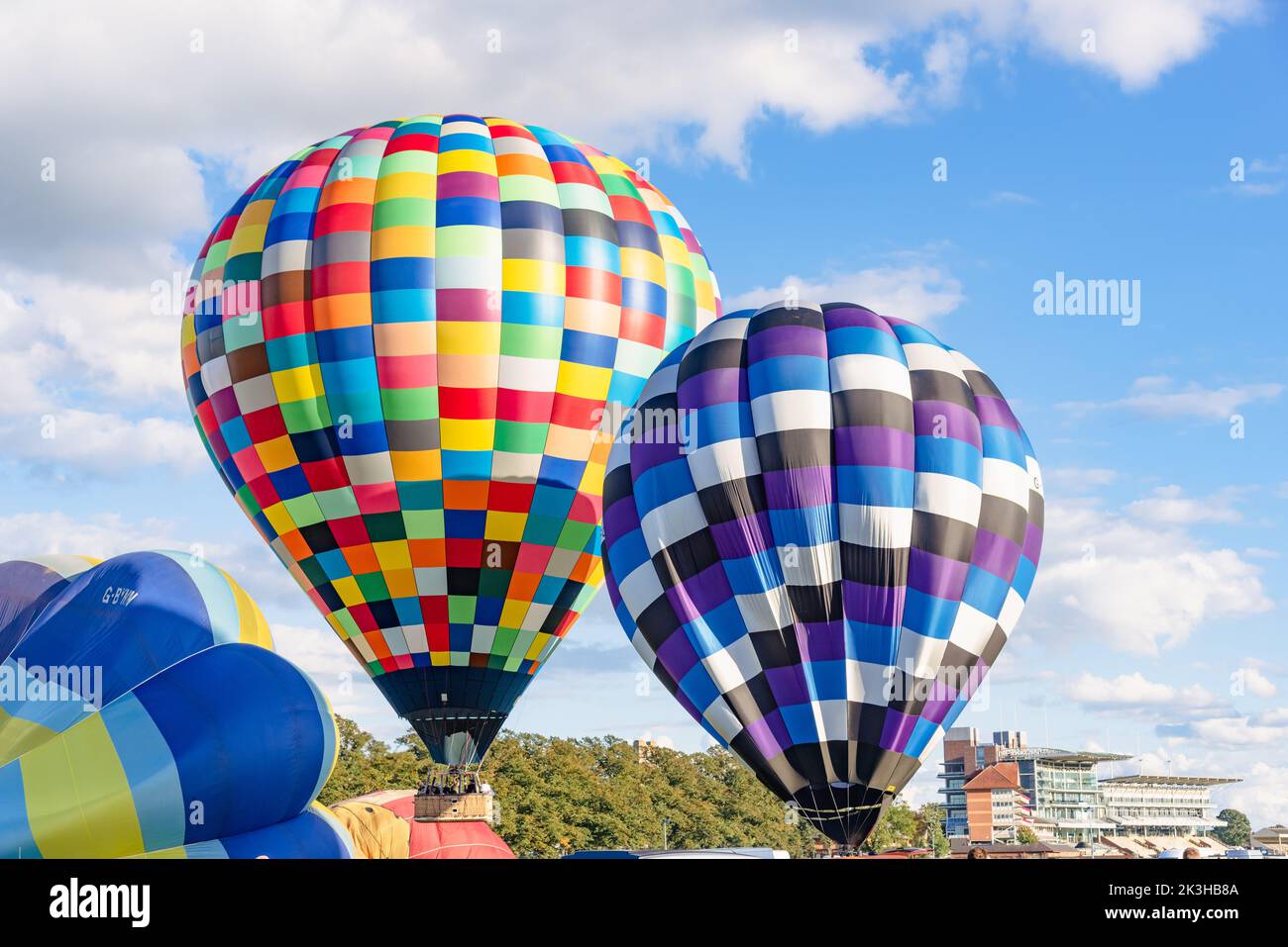 Hot Air Balloons at Yorkshire Balloon Fiesta Stock Photo Alamy