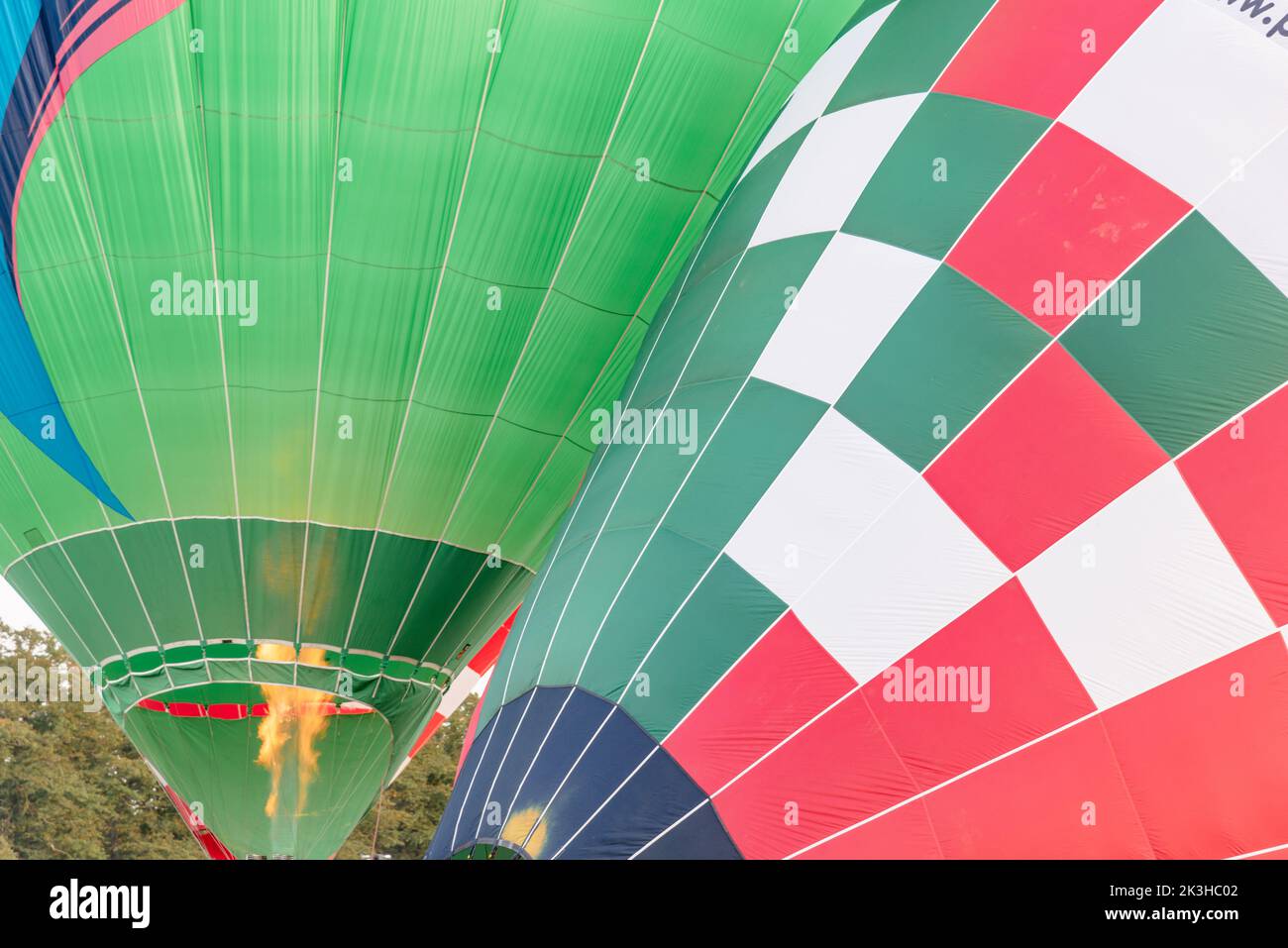 Hot Air Balloons at Yorkshire Balloon Fiesta Stock Photo Alamy