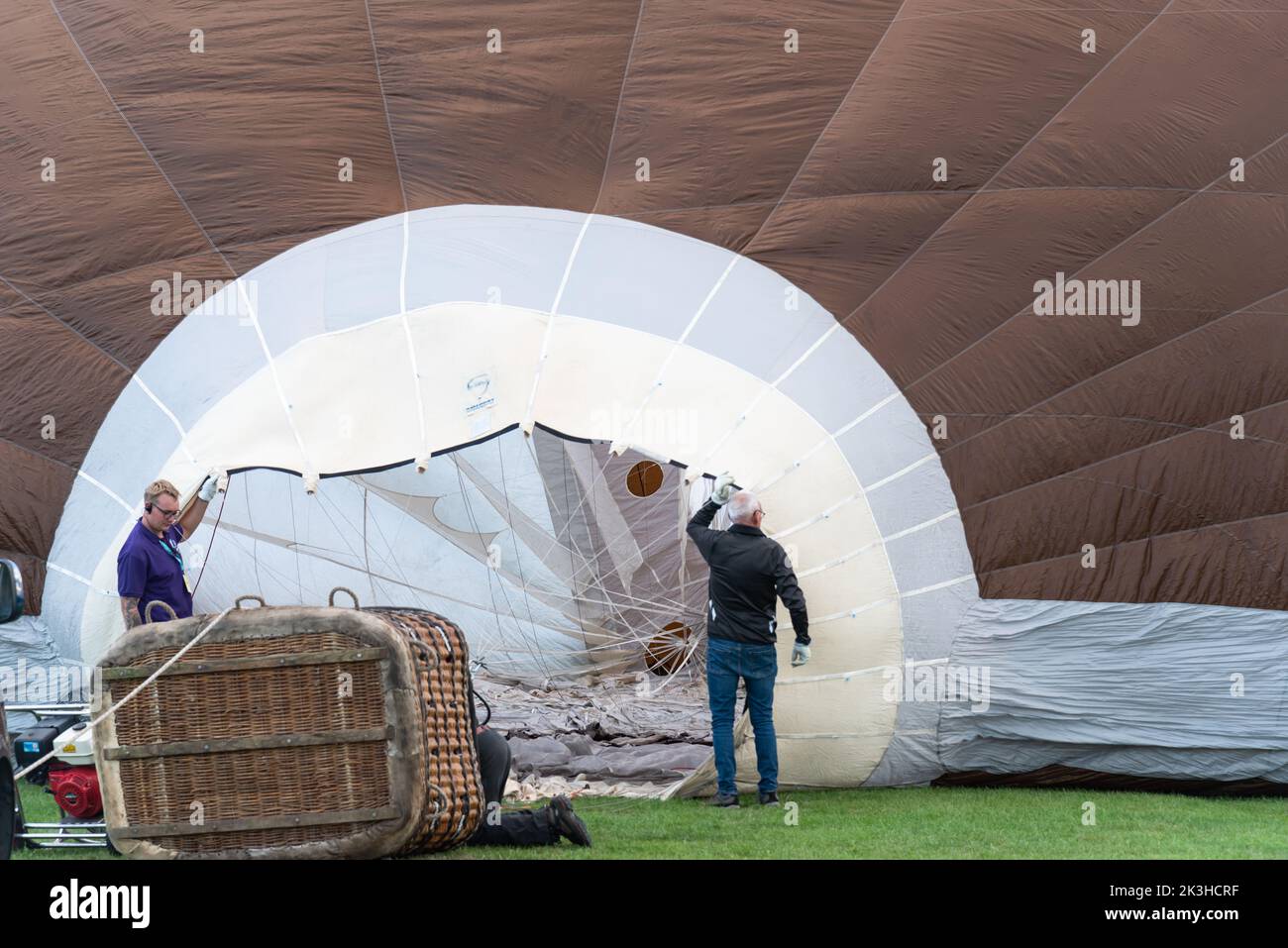 Hot Air Balloons at Yorkshire Balloon Fiesta Stock Photo Alamy
