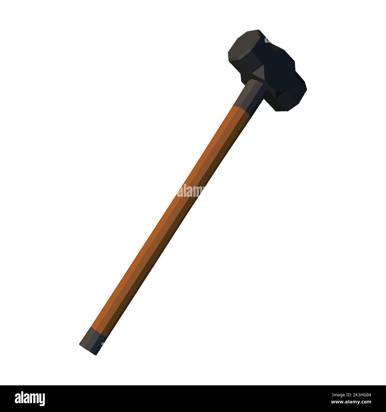 Sledgehammer, hammer, tool, hammer vector, Sledgehammer isolated on