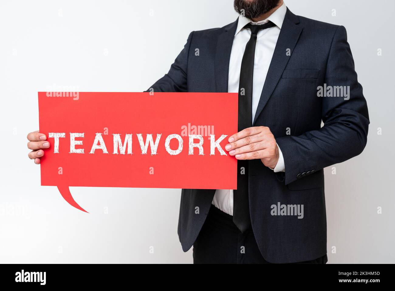 Team First Sign Text sign showing Teamwork. Business showcase Group of showing who work ...