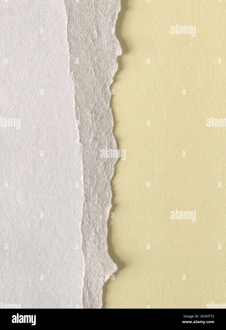 Template background torn edges. Ripped paper mock up copy space Stock Photo