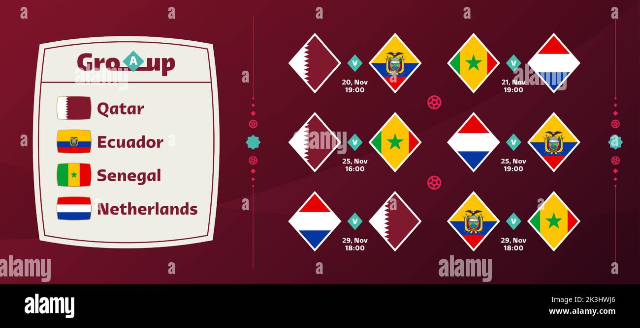Group A national team Schedule matches in the final stage at the 22