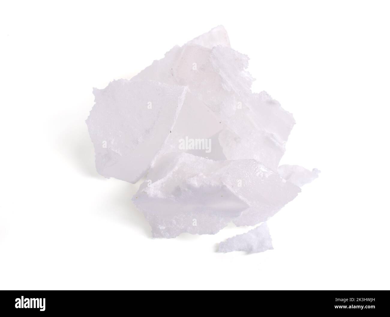 Medical Paraffin wax. Isolated on white background Stock Photo Alamy