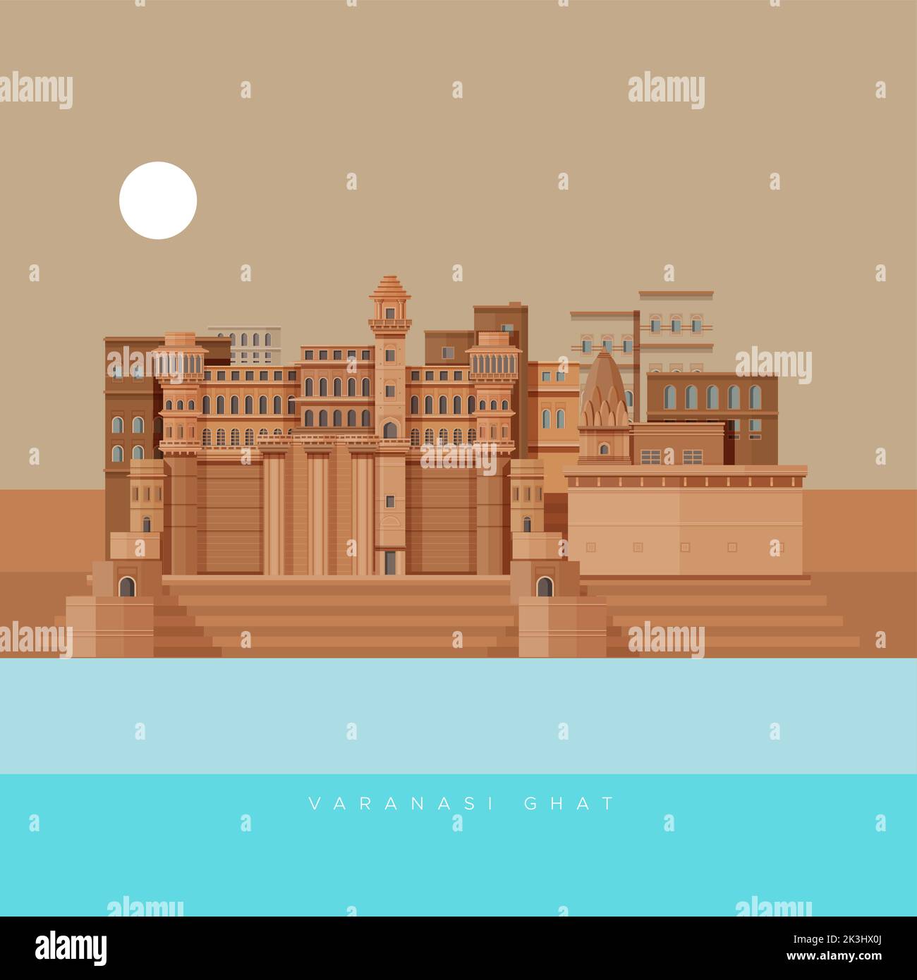 Indian culture varanasi Stock Vector Images Alamy