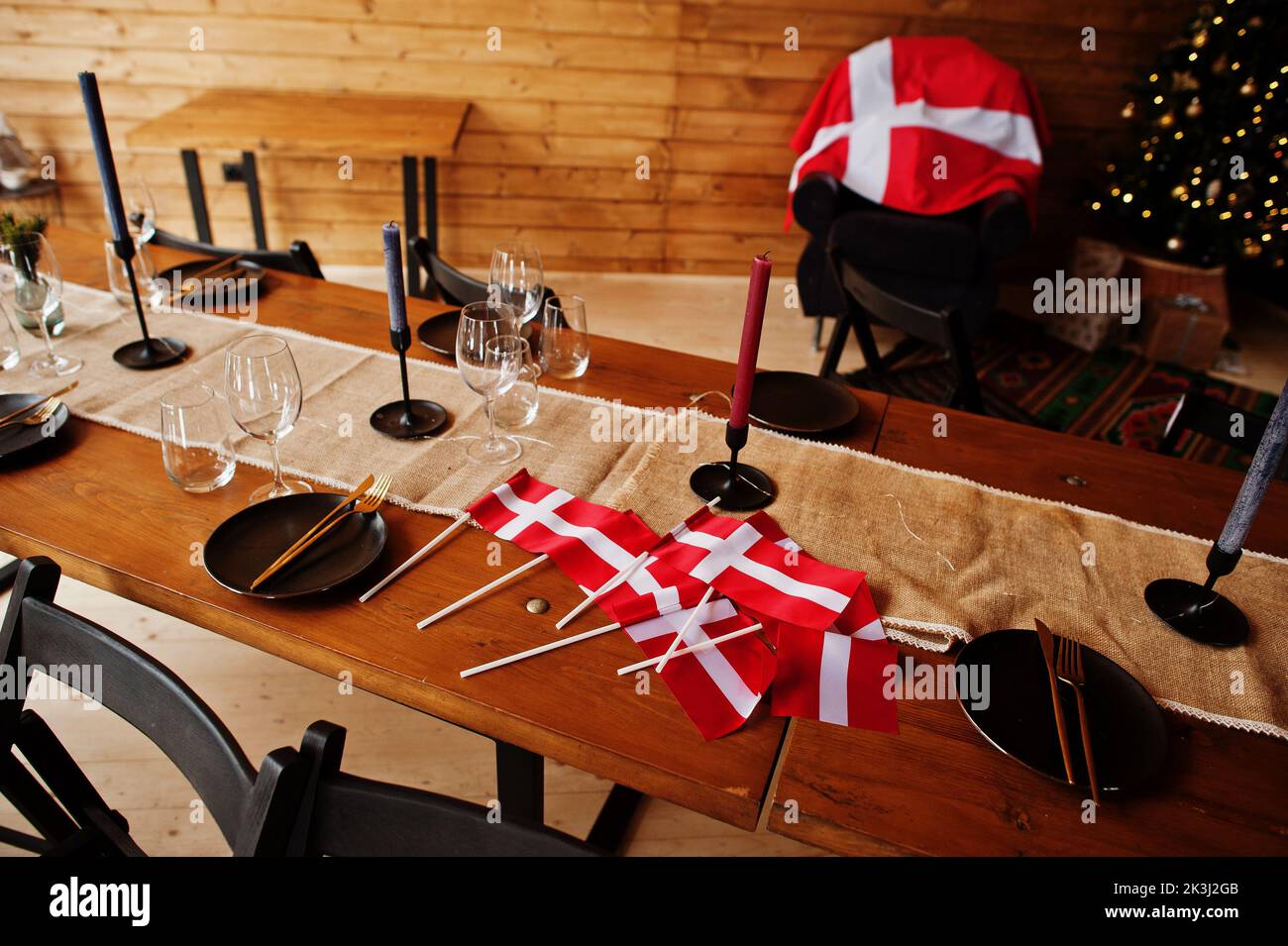 Flags of scandinavian countries hi-res stock photography and images - Alamy