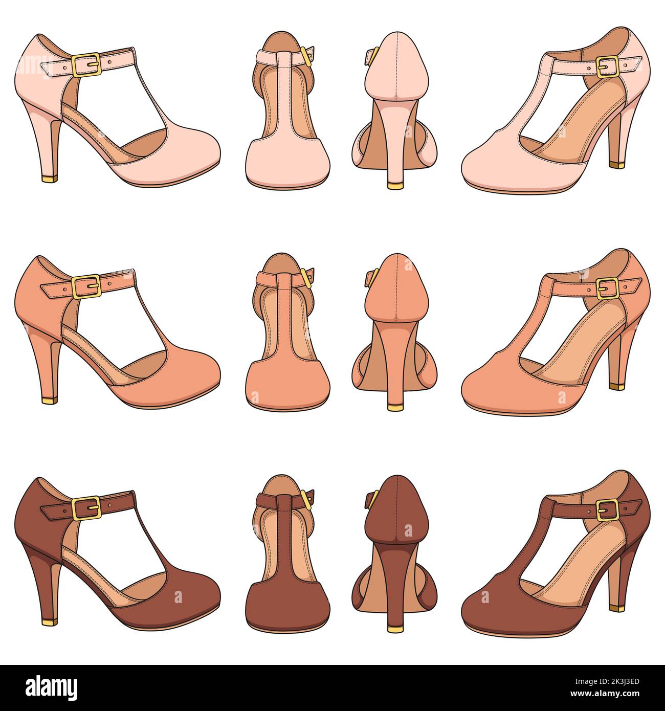 Dancing shoes not ballet Stock Vector Images Alamy