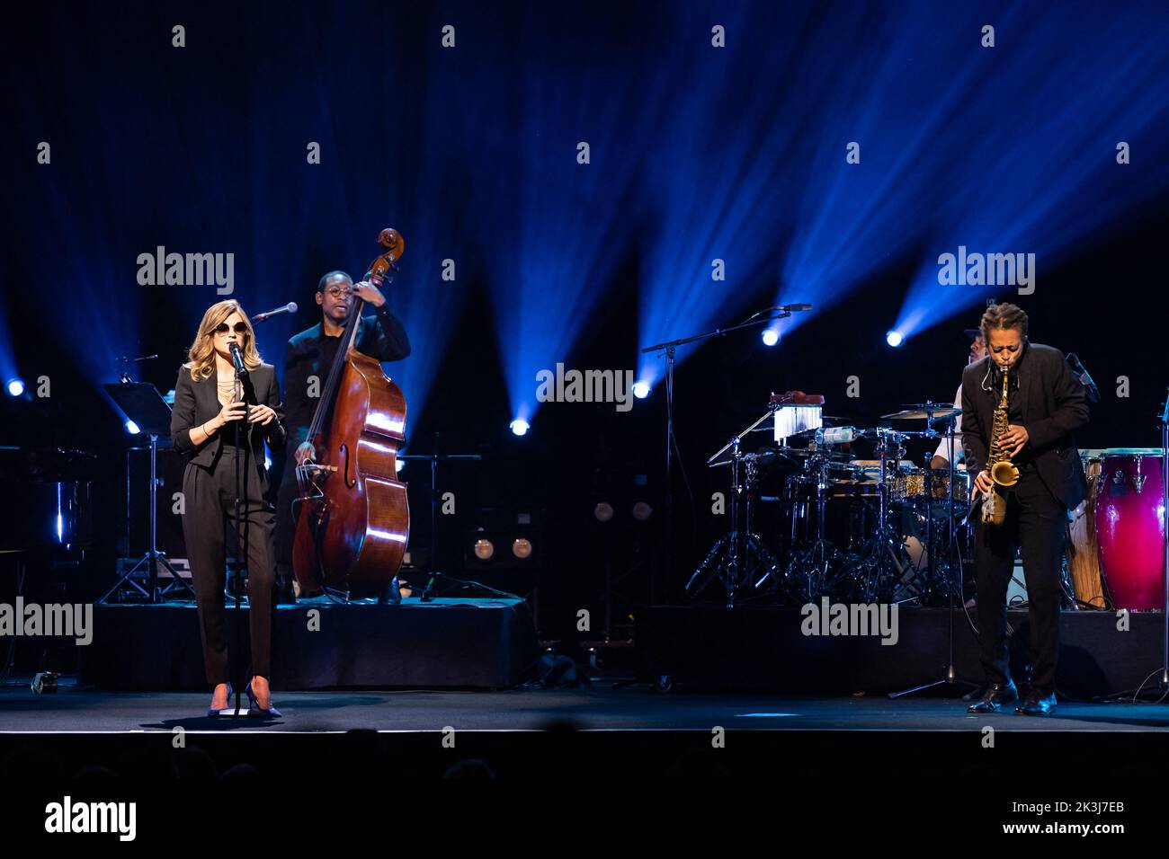 Melody Gardot perfoms at Montreux Jazz Festival, on July 06, 2022, in Montreux, Switzerland. Photo by Loona/ABACAPRESS.COM Stock Photo