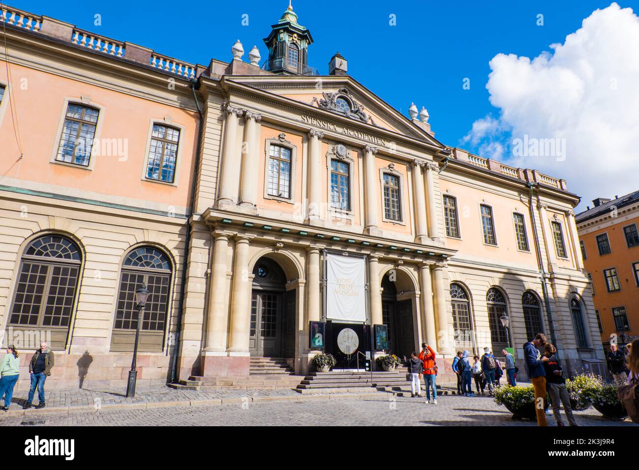 Nobel Prize museum, Stortorget, Gamla stan, Stockholm, Sweden Stock Photo