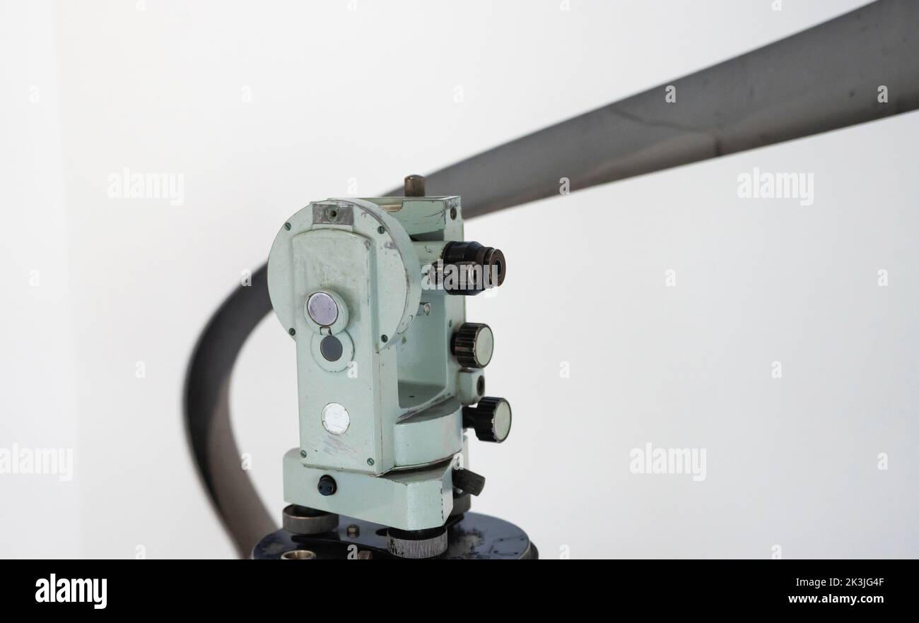 Theodolite device is a measuring device for determining horizontal and