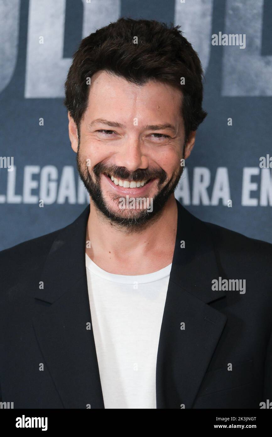 Alvaro Morte attends the 'Objetos' photocall at Paz Cinema in Madrid ...
