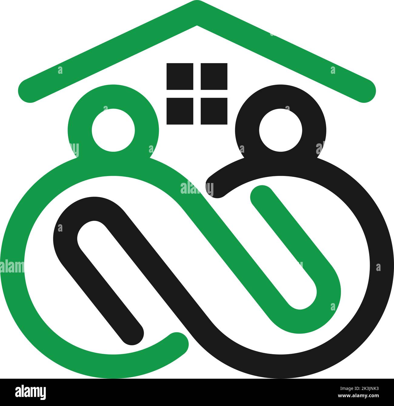 team real estate logo template Isolated Stock Vector Image & Art Alamy