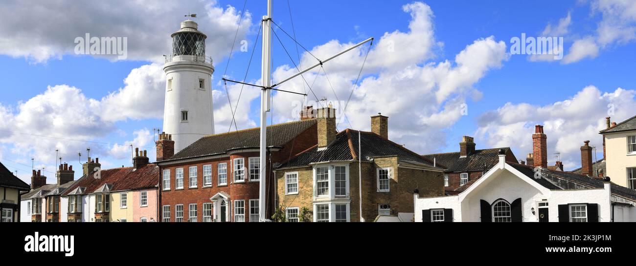 The Southwold Lighthouse, St James green, Southwold town, Suffolk, England, UK Stock Photo