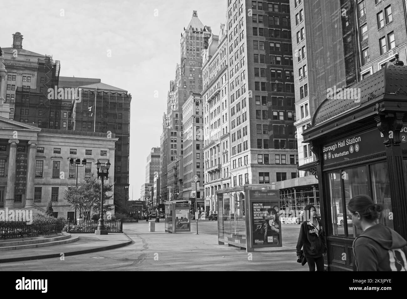 Brooklyn Black and White Stock Photos & Images - Alamy