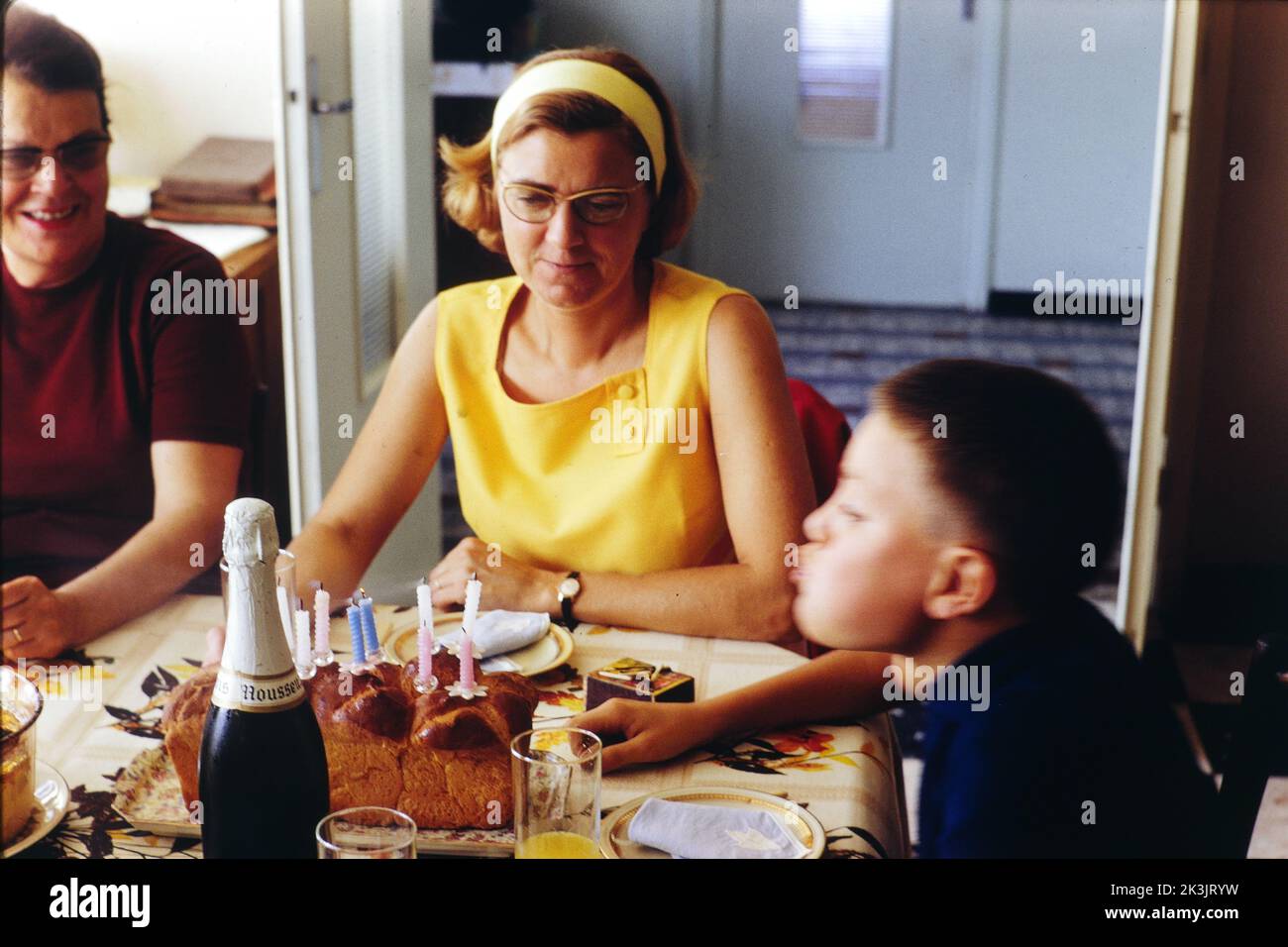 Anniversary snack, Lyon, France, archives Stock Photo Alamy