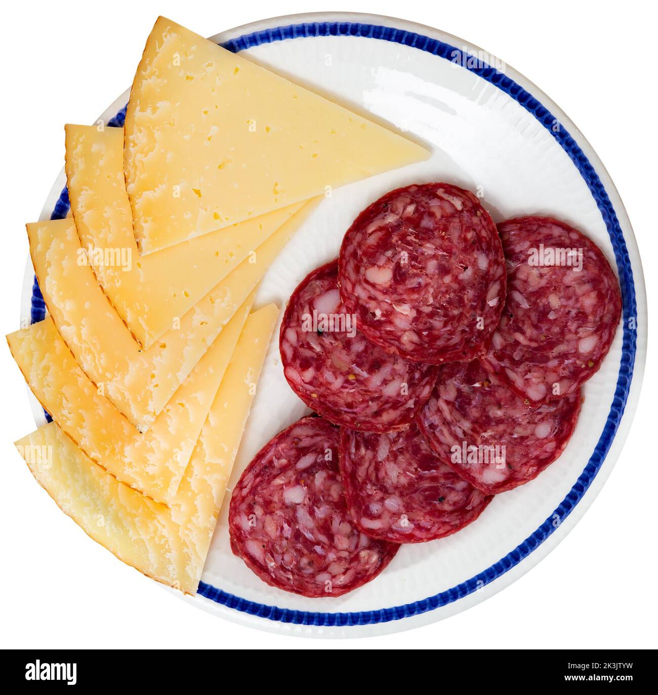 Delicious cold cuts from Spanish sausages and cheeses Stock Photo Alamy